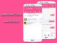 BBM MOD Cony v2.12.0.11 BBM MOD Android v2.12.0.11 APK Terbaru 2017 Free