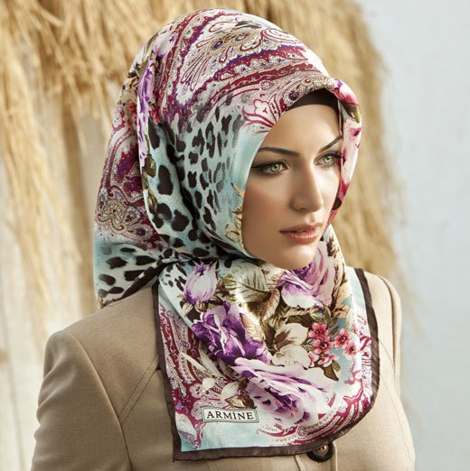 New Beautiful Hijab Styles May 2013  Hijab Styles, Hijab 
