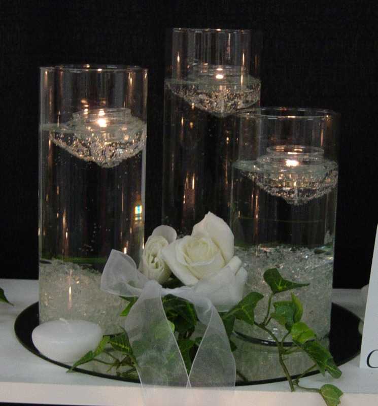 candle centerpieces for weddings