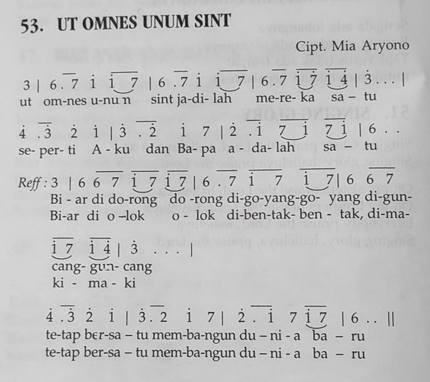 Ut Omnes Unum Sint