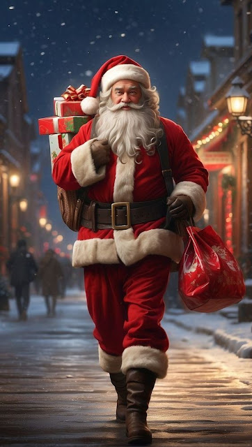 Christmas Wallpaper Santa Claus