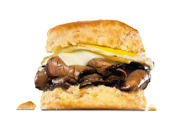 PRIME RIB & FRIED EGG BISCUIT