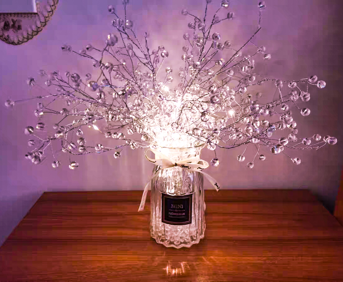 17 Gypsophila flower creative night light, super beautiful, come to see my collection