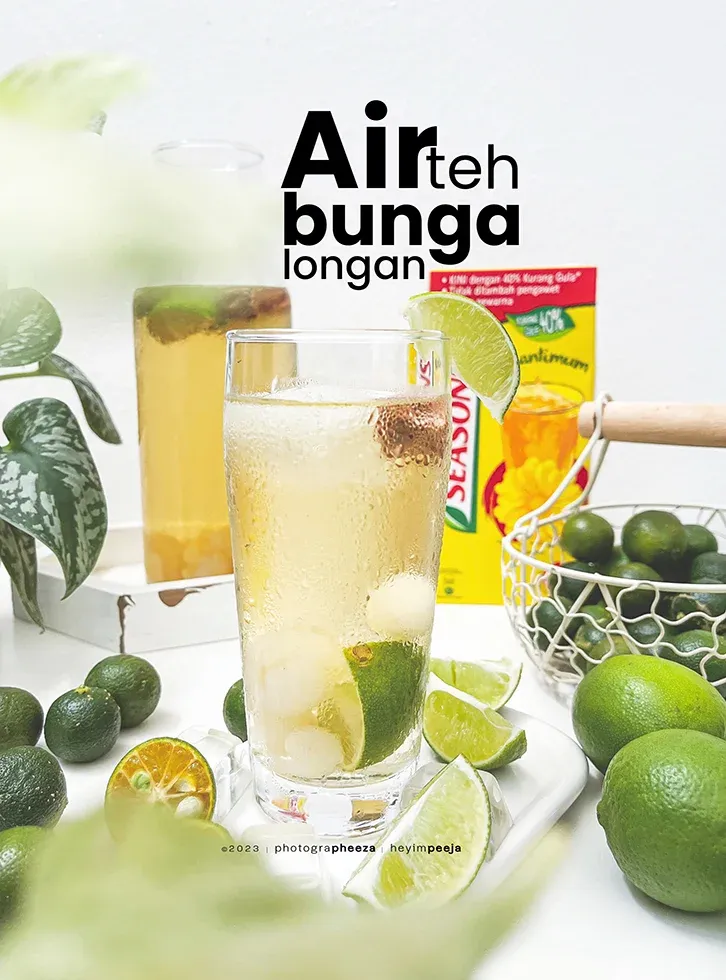 Air Teh Bunga Longan Khairul Aming