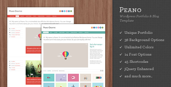 Peano Creative WordPress Theme Free Download by ThemeForest.