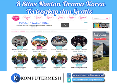 Situs Nonton Drama Korea Terlengkap dan Gratis