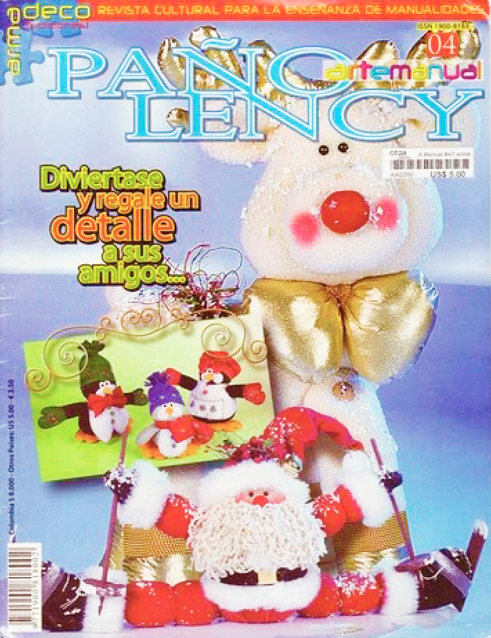 Revista Paño Lency | Manualidades navideñas