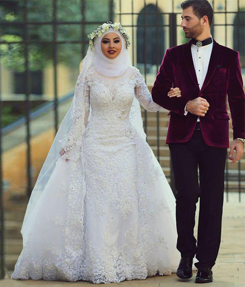 14+ Gambar Model Baju Akad Nikah Terbaru 2017