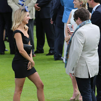 Kimberley Garner is seen arriving at Day One of the Qatar Goodwood Festival July 26-2016 014.jpg