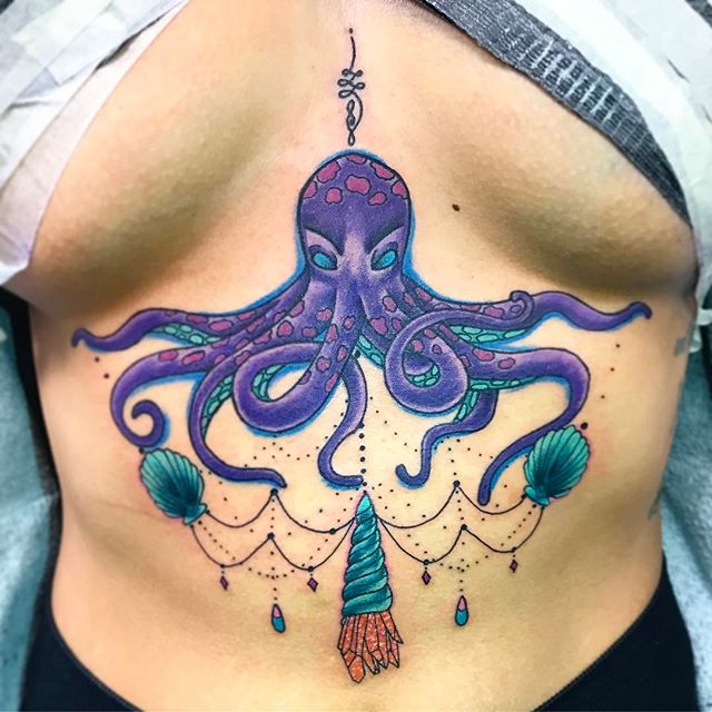 Gambar Tato Gurita Terbaru Paling Keren |  Octopus Tattoo Design