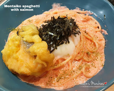 Mentaiko spaghetti with salmon - Bao Makers