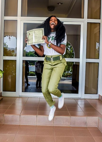 VP Yemi Osinbajo's Daughter, Kiki Osinbajo Completes NYSC 