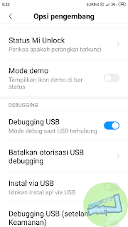 USB Debug MIUI