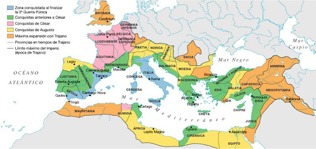 Resultado de imagen para geografia imperio romano