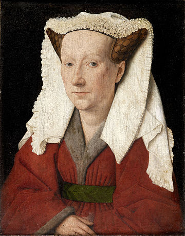 Portrait of Margaret van Eyck is a 1439 oil on wood painting