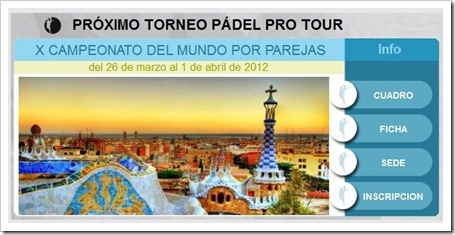 mundial por parejas barcelona ppt