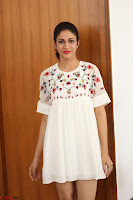 Lavanya Tripathi in Summer Style Spicy Short White Dress at her Interview  Exclusive 248.JPG