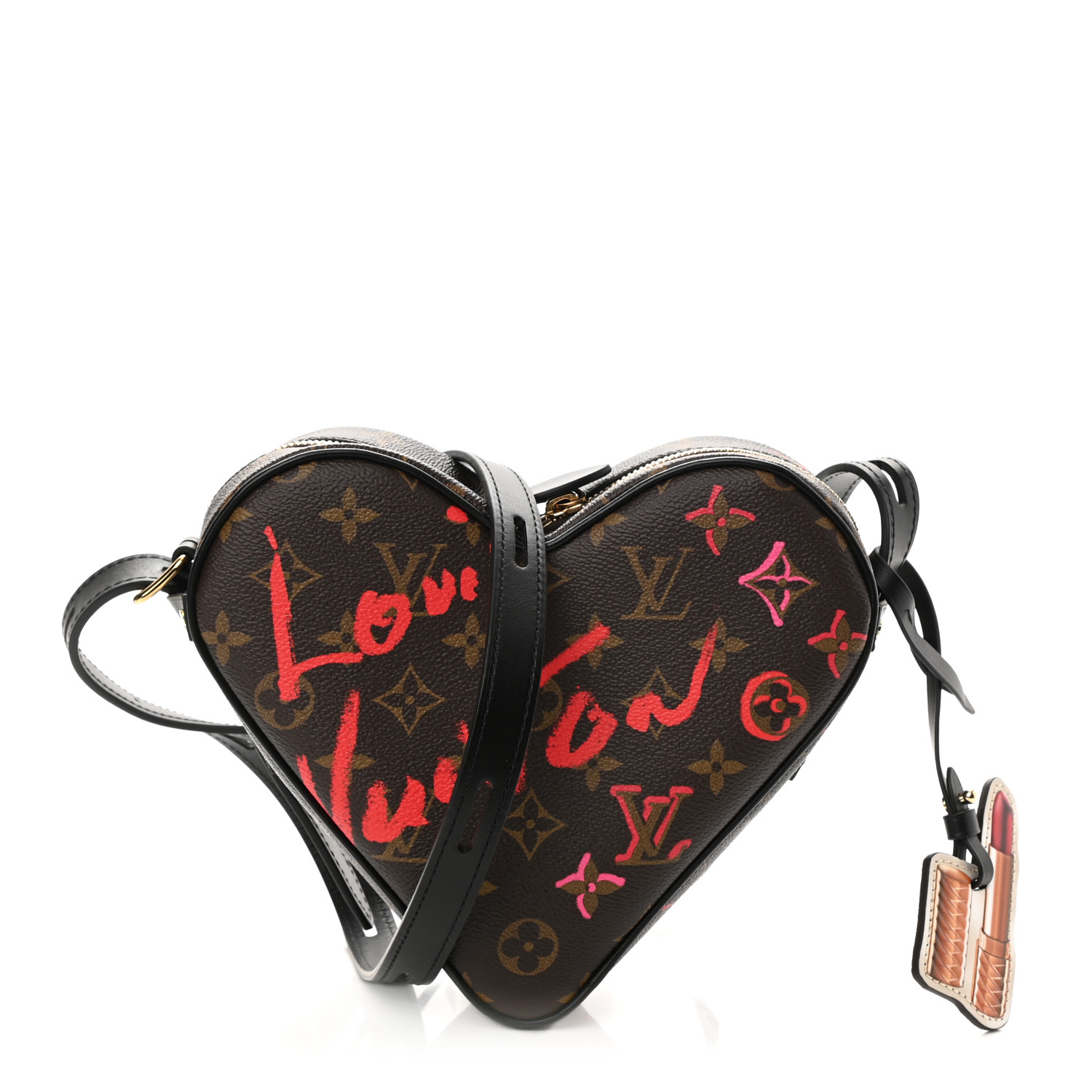Louis Vuitton Fall in Love Pink Sac Coeur Heart Crossbody
