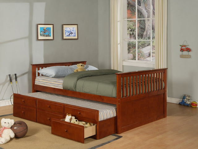 Full Size Daybed with Trundle Bed