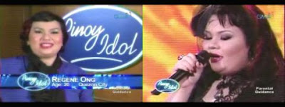 Pinoy Idol Top 12 Girls Live Performance Regine Ong - Fever