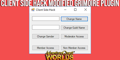 Client Side Hack Grimoire Plugin AQW