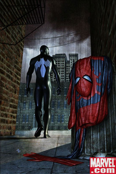 MY BraiN WaVes: How Spiderman Got The Alien Suit (Black 
