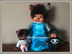 Monchhichi reine des neiges, kiki, Waltdisney, disneyland, Duffy the bear