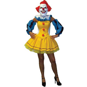 Pennywise Clown Women's Costume with Skirt