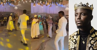 Singer Chike surprises female fans as he shows up at her wedding reception [watch]Singer Chike surprises female fans as he shows up at her wedding reception [watch]