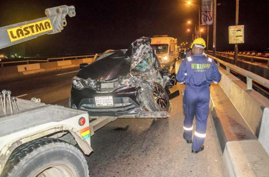 Photos From A Terrible Accident On 3rd Mainland Bridge