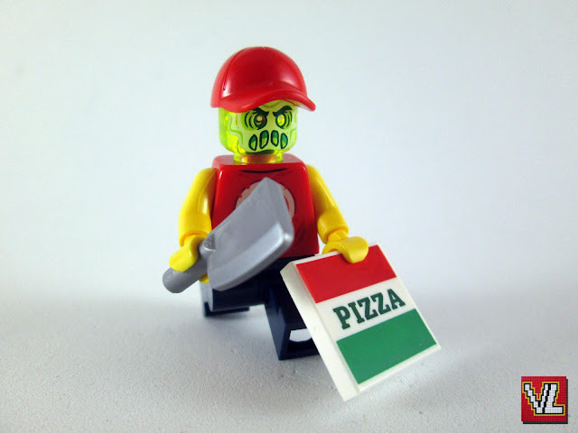 Set LEGO Hidden Side - Magazine Gift 791902 Possessed Pizza Delivery Man (Entregador de Pizza Assombrado)