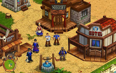 Screenshot from Westward game