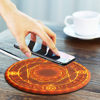 Magic Array Wireless Fast Charger, Is Kind Of Alchemy Circle That Can Charge Your Smartphone