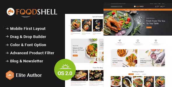 Best Sea Food Restaurant Store Shopify Theme