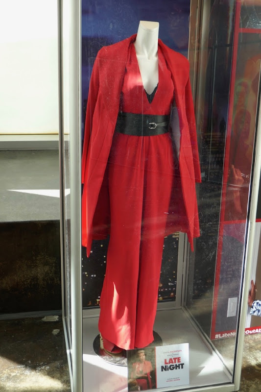 Emma Thompson Late Night Katherine Newbury red costume