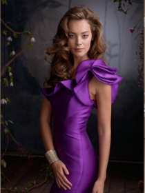 Purple bridesmaid dresses 2013