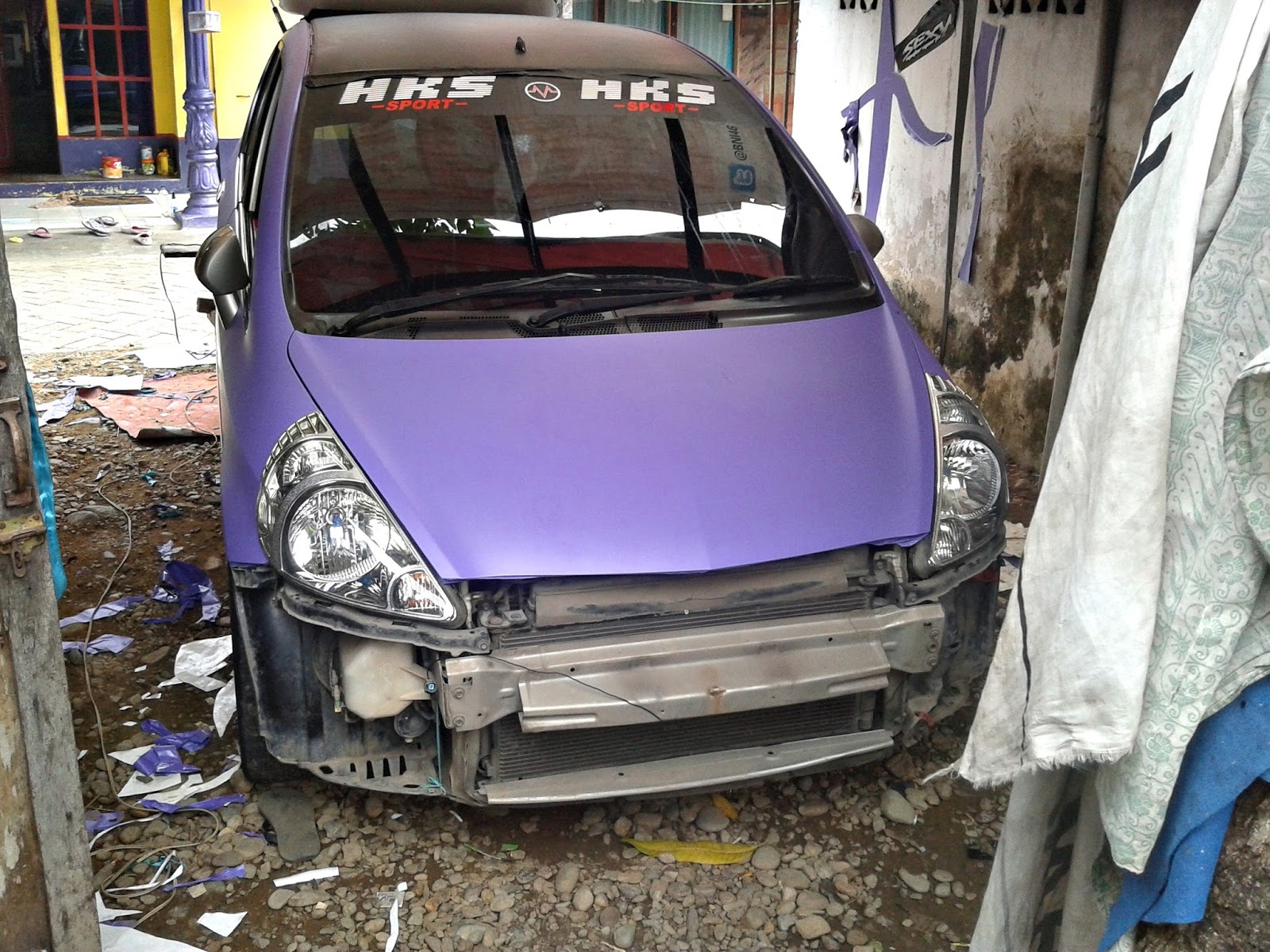 Honda Jazz Warna Ungu