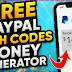 Free PayPal money generator