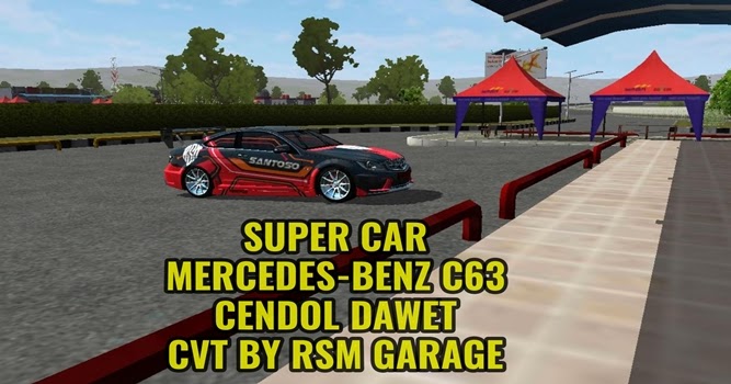 Mod Mobil Bussid Super Car Mercedes Benz C63 Cendol Dawet By Rsm Garage Payoengi Com