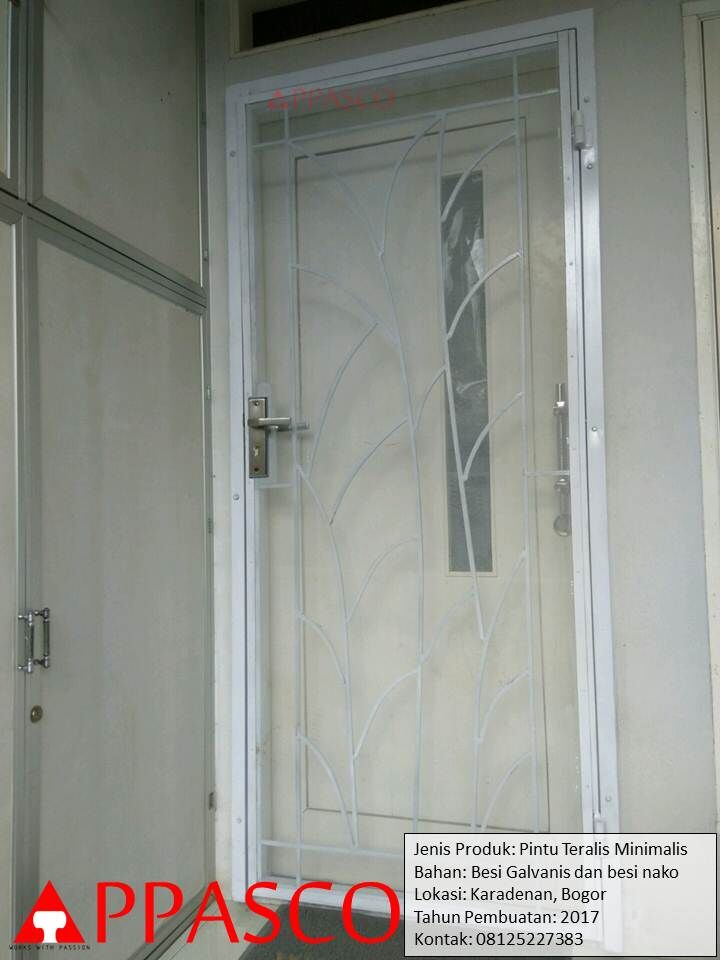  Pintu  Besi Teralis Minimalis  di Bogor Jual Kanopi Termurah 08125227383