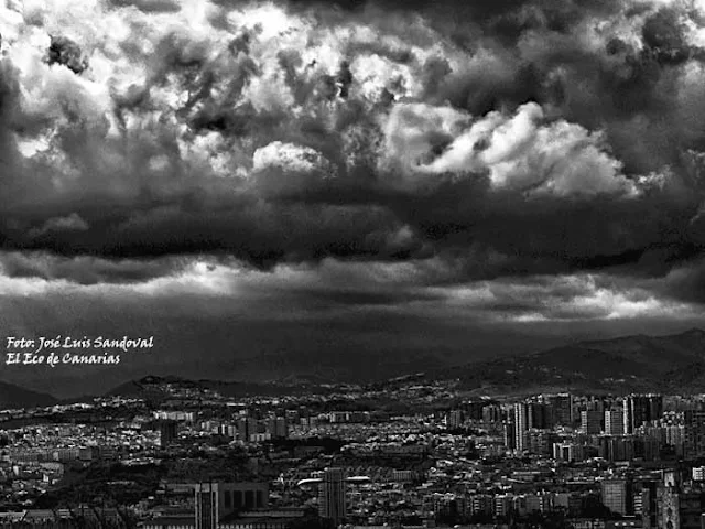 Las lluvias en Gran Canaria caídas el viernes 19 de octubre, provocaron incidencias / Foto: José Luis Sandoval