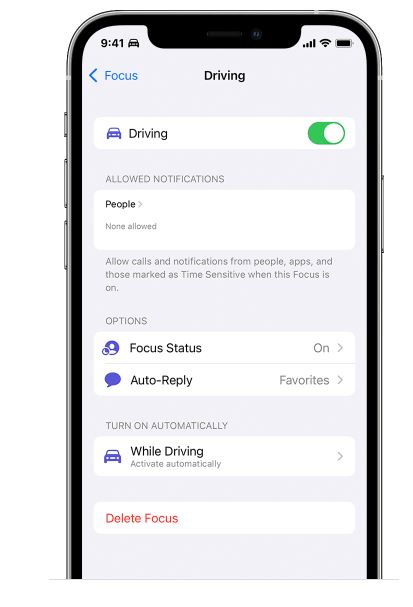 Driving without Distractions ios