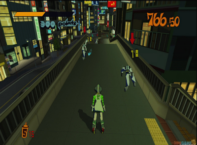 街頭塗鴉(Jet Set Radio HD)，充滿自由創意的3D動作遊戲！