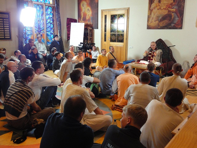 Sankarshan Das Sharing the Ecstasy of Krishna Consciousness Tallinn, Estonia