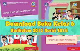 Download Buku kelas 6 SD Kurikulum 2013 Semester 1 Buku Siswa dan Guru