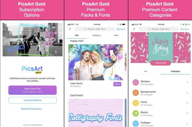 PicsArt Premium 14.4.6 (Mod) مهكرة 