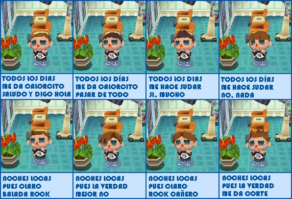 Peinados Animal Crossing - [ACNL] Como Conseguir determinados peinados en Animal 