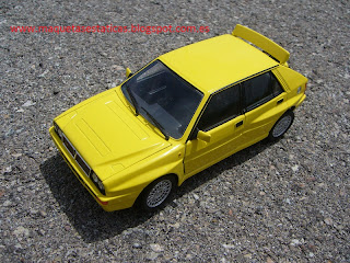 Lancia delta HF integrale a escala 1/24 diecast