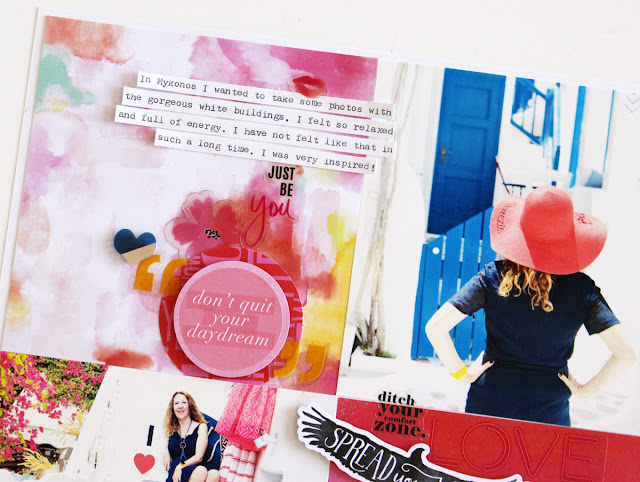 Heidi Swapp Color Fresh layout 