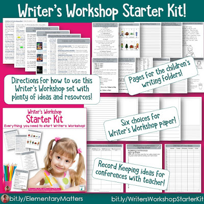 Writer's Workshop: Help them learn to love writing by writing about what they love!